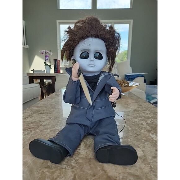Michael Myers Animated Halloween II Doll, New - Picture 1 of 5